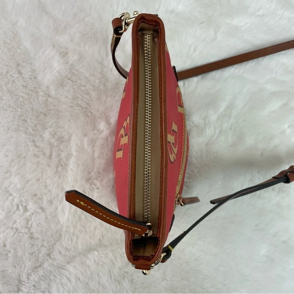Dooney and Bourke Monogram Small Zip Sac Crossbody - Picture 3 of 16